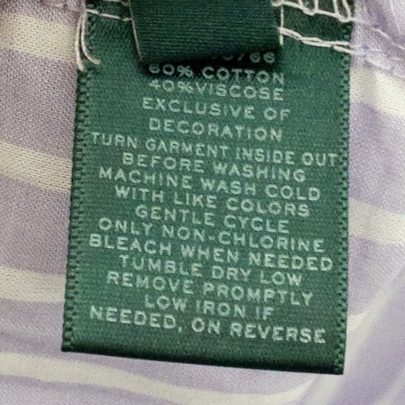 Lauren Ralph Lauren Classic Woven Pajama Set - Picture 12 of 12